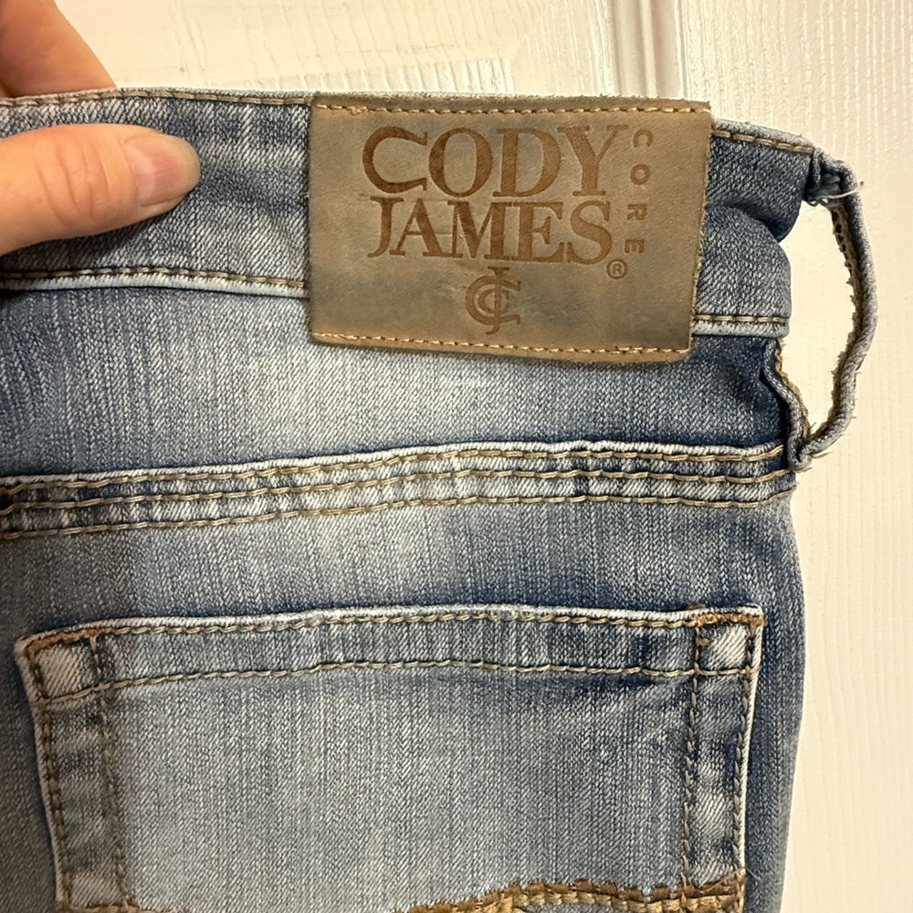 Cody James Blue Denim Jeans - Picture 5 of 5